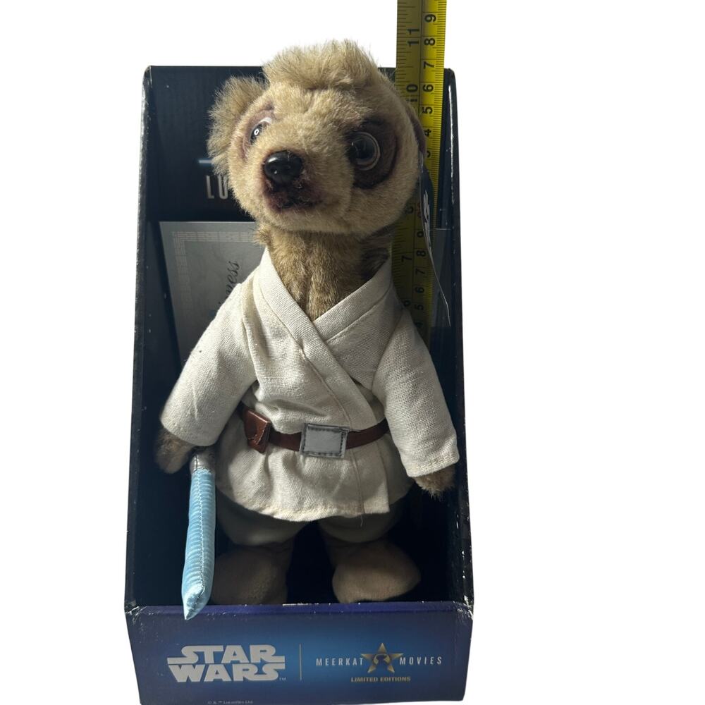 Star Wars Luke Skywalker Meerkat Movies Limited Edition Plush UK Exclusive
